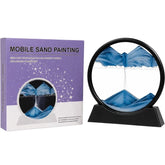 Moving Sand Art Picture | 3D Dynamic Deep Sea Sandscape with Display Stand | Random ColorMoving Sand Art Picture | 3D Dynamic Deep Sea Sandscape with Display Stand | Random Color